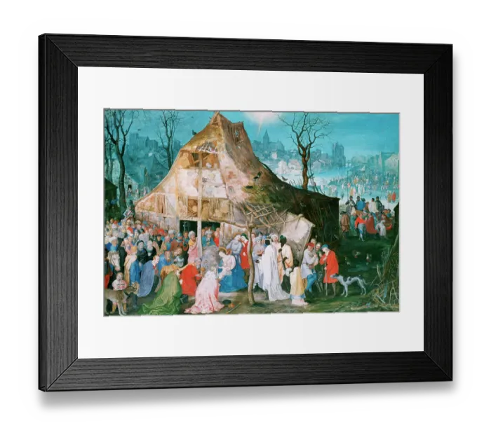 Framed Print : Adoration of the Kings, 1598. Artist: Jan Brueghel the Elder Framed Print : Adoration of the Kings, 1598. Artist: Jan Brueghel the Elder