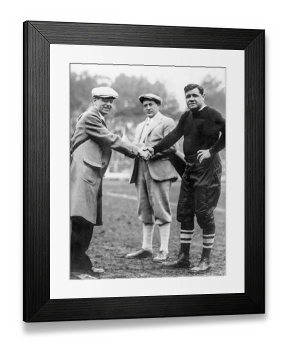 Framed Print : Babe Ruth. Syndicated cartoonist William P Framed Print : Babe Ruth. Syndicated cartoonist William P