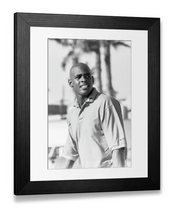 Framed Print : Chris Webber Nike Commercial Framed Print : Chris Webber Nike Commercial