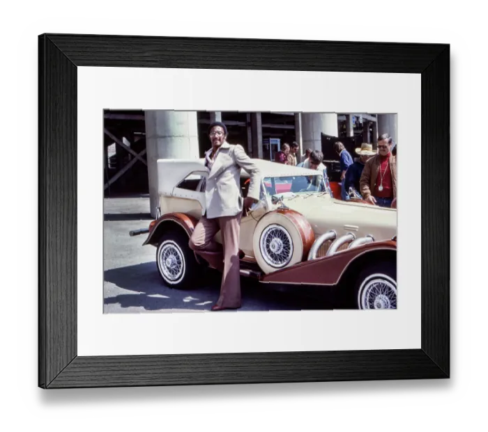 Framed Print : Chuck Foreman Framed Print : Chuck Foreman