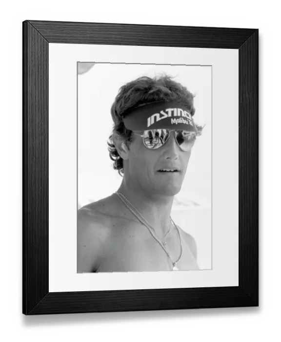 Framed Print : Surf Contest