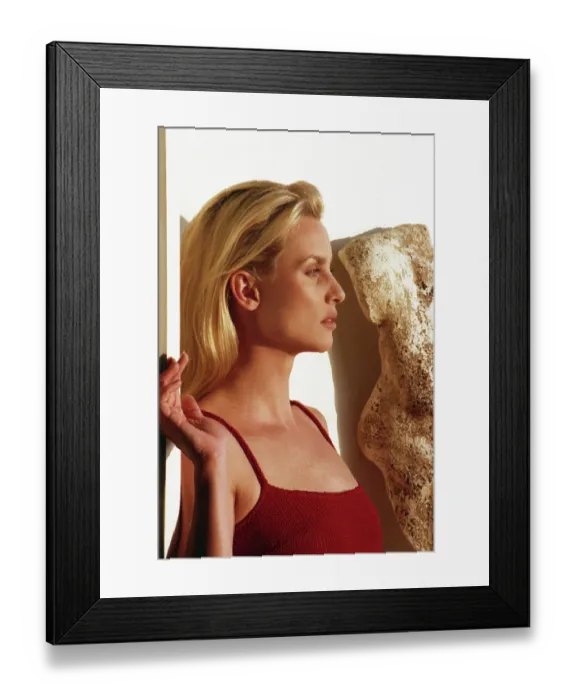 Framed Print : Nicollette Sheridan In Malibu