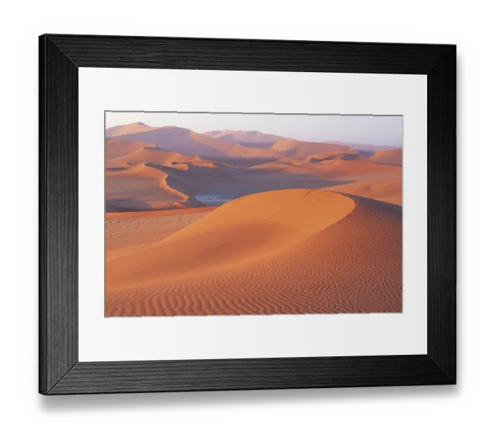 Framed Print : Barchan dune, Sossusvlei, Namib Desert Framed Print : Barchan dune, Sossusvlei, Namib Desert