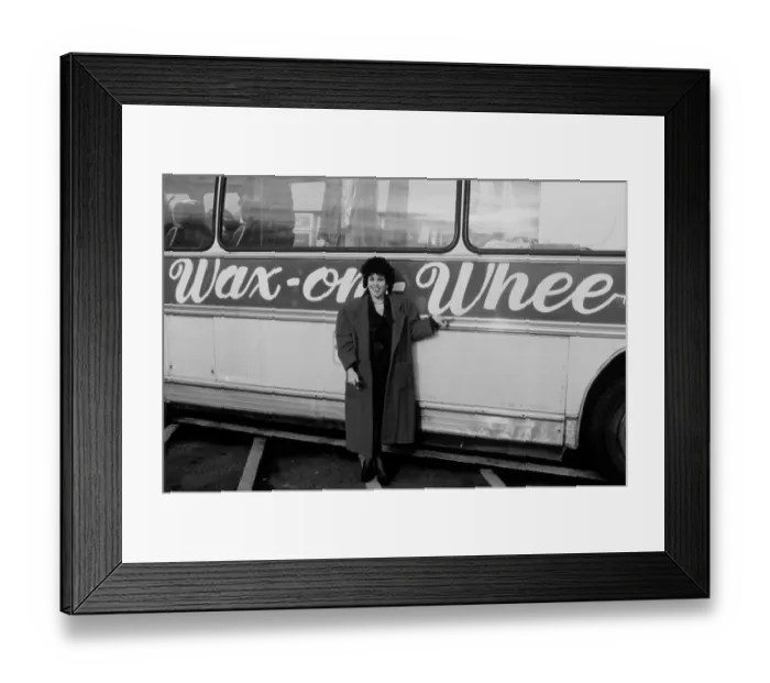 Framed Print : Wax On Wheels
