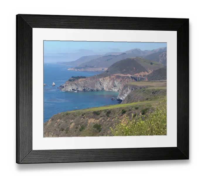 Framed Print : Hurricane Point-Big Sur Framed Print : Hurricane Point-Big Sur