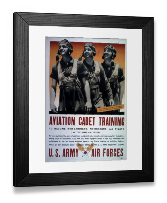 Framed Print : Aviation Cadet Training Framed Print : Aviation Cadet Training