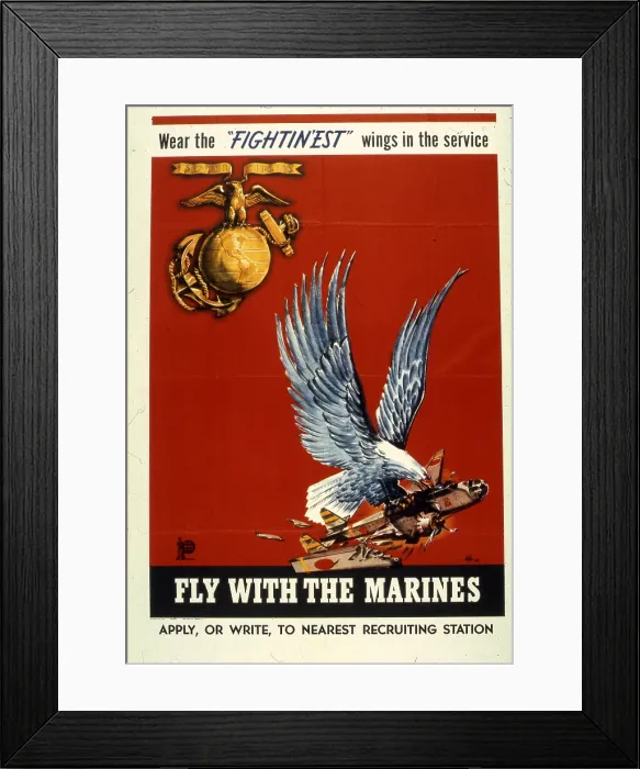 Framed Print : Fly With The Marines Framed Print : Fly With The Marines