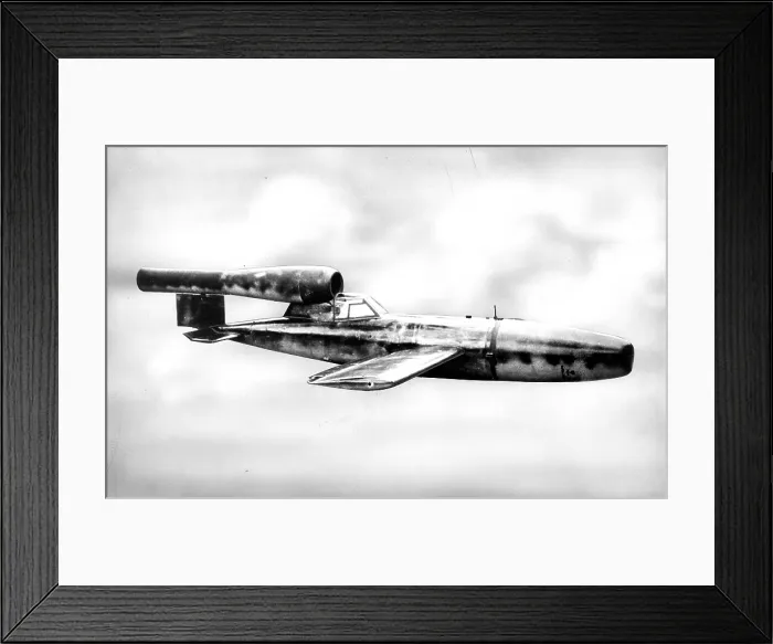 Framed Print : Piloted V1 Flying Bomb Framed Print : Piloted V1 Flying Bomb