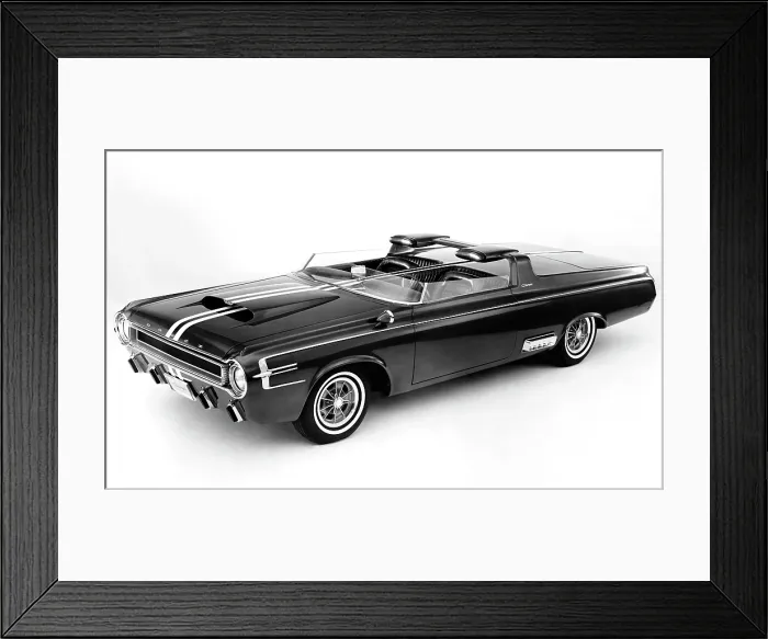 Framed Print : First Dodge Charger Framed Print : First Dodge Charger