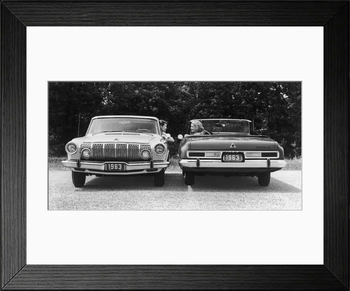 Framed Print : Pair Of Dodges Framed Print : Pair Of Dodges
