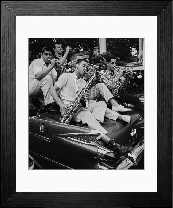 Framed Print : 1959 Newport Jazz Festival Framed Print : 1959 Newport Jazz Festival