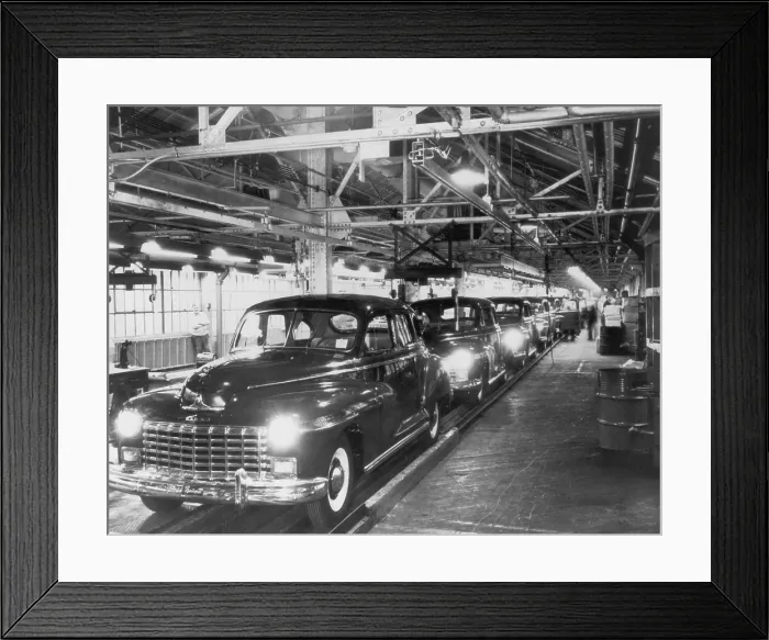 Framed Print : Dodge Plant Framed Print : Dodge Plant