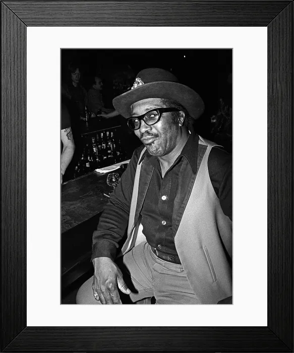 Framed Print : Bo Diddley At Max'S Framed Print : Bo Diddley At Max'S