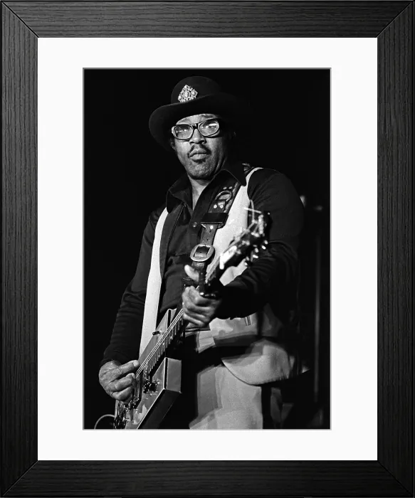 Framed Print : Bo Diddley Performs At Max'S