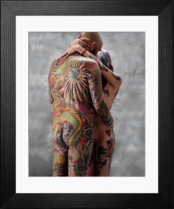 Framed Print : Portrait Of Cucurillo & Mancini Framed Print : Portrait Of Cucurillo & Mancini