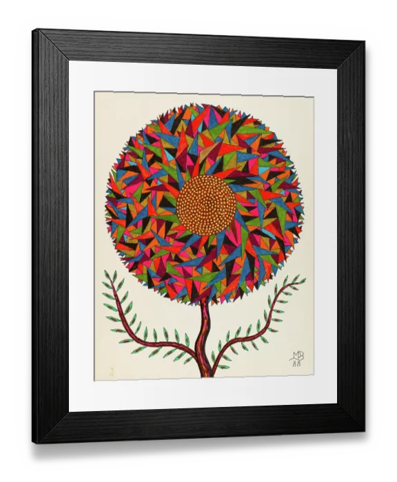 Framed Print : 'Untitled, by Mario De Biasi, from the 'Flowers' series, 1988, 20th Century, drawing' Framed Print : 'Untitled, by Mario De Biasi, from the 'Flowers' series, 1988, 20th Century, drawing'