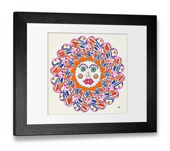 Framed Print : 'Untitled, by Mario De Biasi, from the 'Suns' series, 20th Century, drawing' Framed Print : 'Untitled, by Mario De Biasi, from the 'Suns' series, 20th Century, drawing'