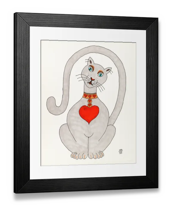 Framed Print : 'Untitled, by Mario De Biasi, from the 'Hearts' series Framed Print : 'Untitled, by Mario De Biasi, from the 'Hearts' series