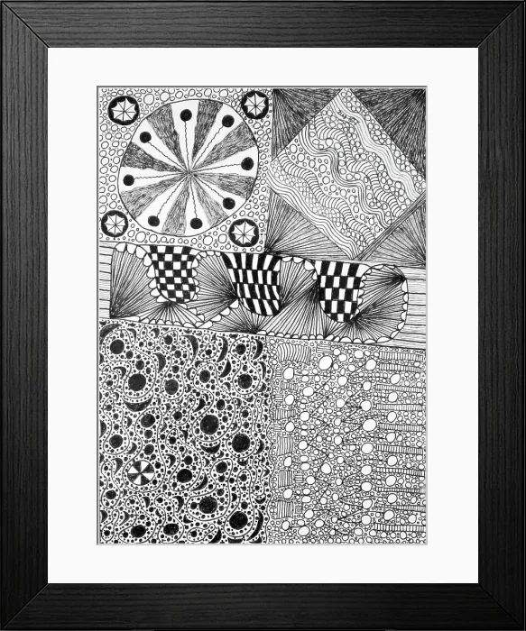 Framed Print : Abstract Drawing (Disegno astratto) Framed Print : Abstract Drawing (Disegno astratto)