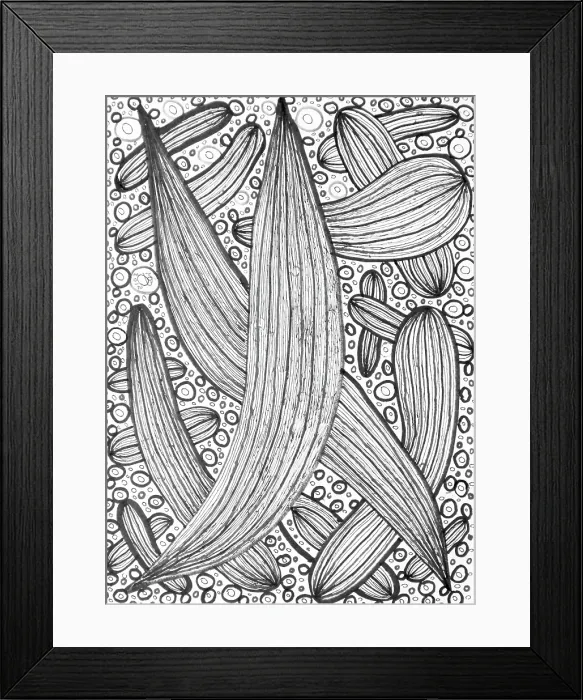 Framed Print : Abstract Drawing (Disegno astratto) Framed Print : Abstract Drawing (Disegno astratto)