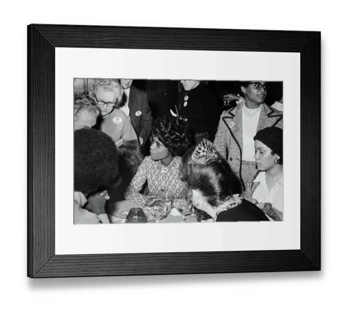 Framed Print : 1971 National Women's Political Caucus Founding Event Framed Print : 1971 National Women's Political Caucus Founding Event