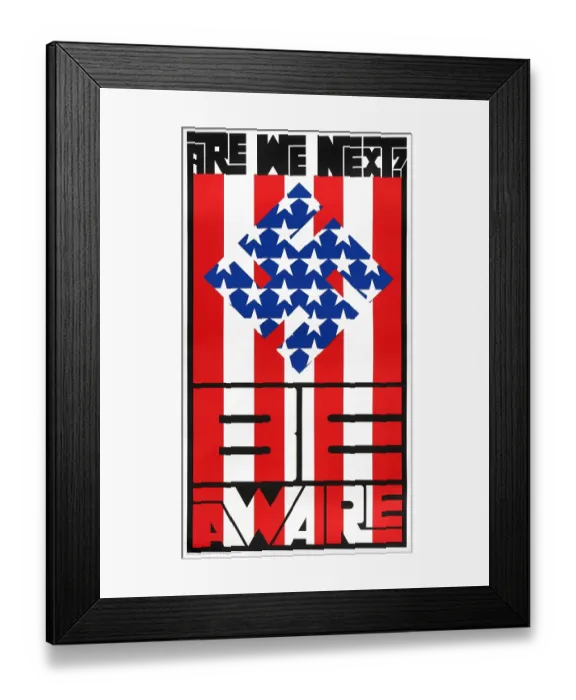 Framed Print : Are We Next? Be Aware