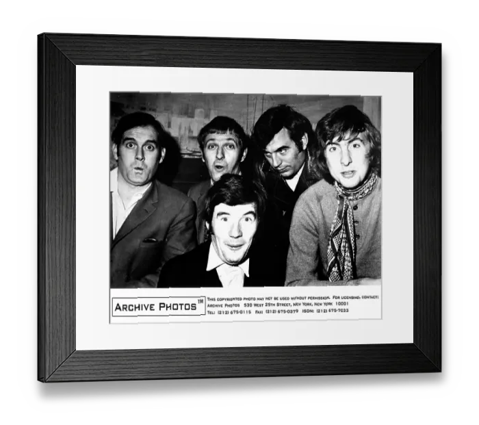 Framed Print : The Monty Python Gang Framed Print : The Monty Python Gang