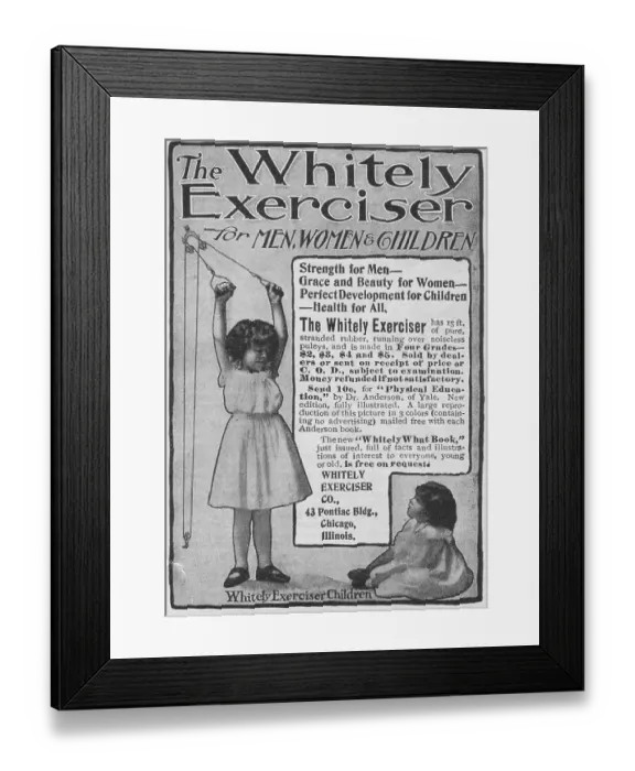 Framed Print : Whitely Exerciser Framed Print : Whitely Exerciser