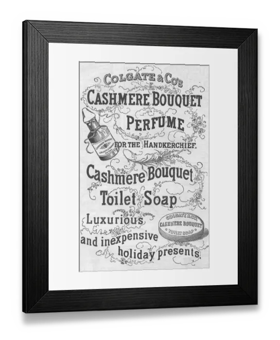 Framed Print : Colgate Soap Framed Print : Colgate Soap