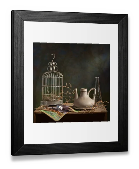 Framed Print : painting spring with Monet Framed Print : painting spring with Monet