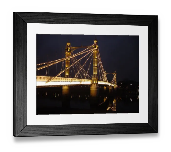 Framed Print : Albert Bridge Framed Print : Albert Bridge