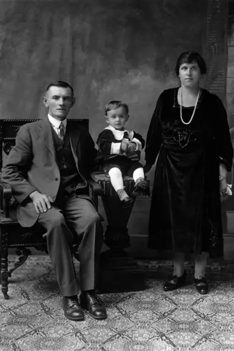 Framed Print : 1-3 years, 40-45 years, adults, archival, b, black & white, boy, caucasian, child Framed Print : 1-3 years, 40-45 years, adults, archival, b, black & white, boy, caucasian, child