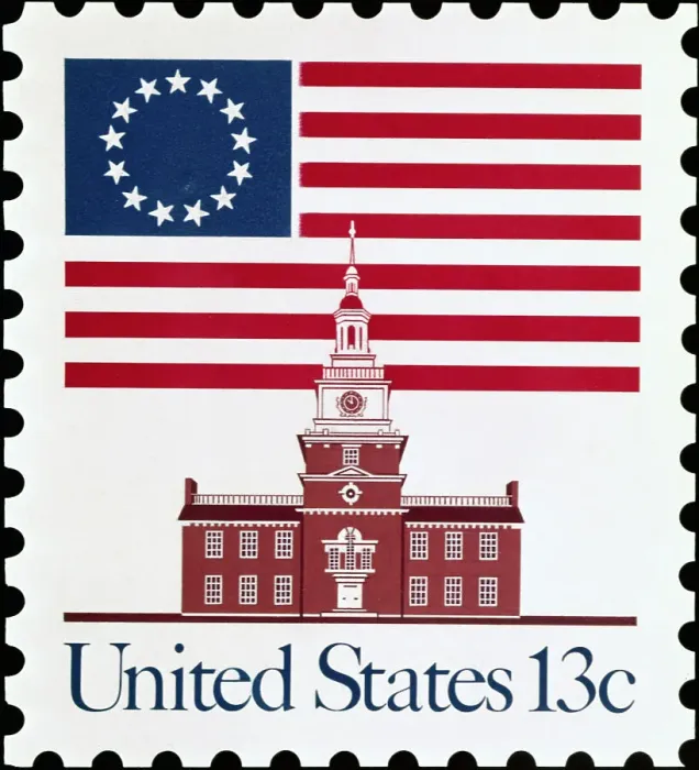 Framed Print : 13 Cent U.S. Stamp Framed Print : 13 Cent U.S. Stamp