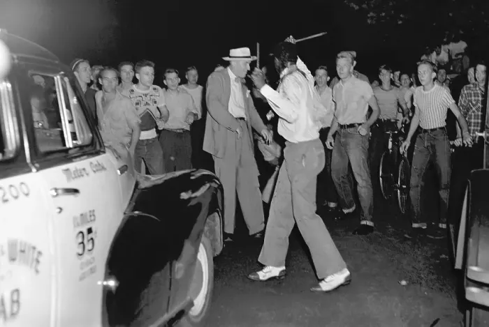 Framed Print : 13 Injured in Race Riot Framed Print : 13 Injured in Race Riot