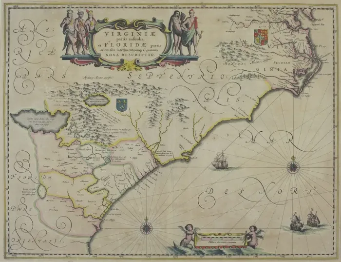 Framed Print : 1647, antiquity, archival, cartography, colonialism, geographical, geography, historic Framed Print : 1647, antiquity, archival, cartography, colonialism, geographical, geography, historic
