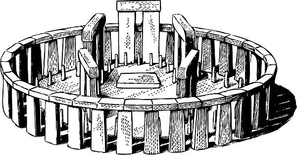 165750176. Stonehenge, a Prehistoric Monument, 165750176