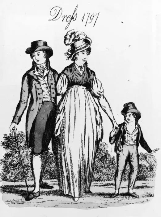 Framed Print : 1797 Fashions Framed Print : 1797 Fashions