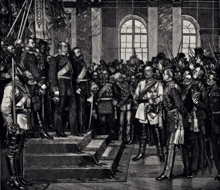 Framed Print : 18 JANUARY 1871 : PROCLAMATION OF THE GERMAN EMPIRE AT VERSAILLES -XXXL with lots of Framed Print : 18 JANUARY 1871 : PROCLAMATION OF THE GERMAN EMPIRE AT VERSAILLES -XXXL with lots of
