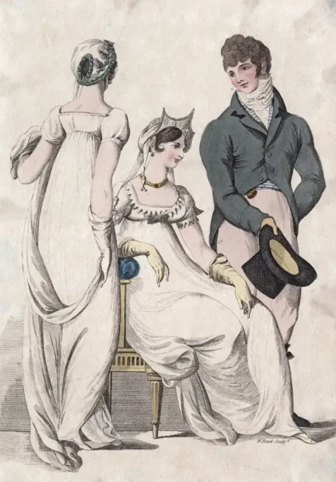 Framed Print : 1808 Fashions