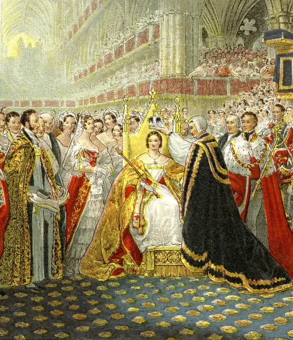 Framed Print : 1838: QUEEN VICTORIA'S CORONATION Framed Print : 1838: QUEEN VICTORIA'S CORONATION