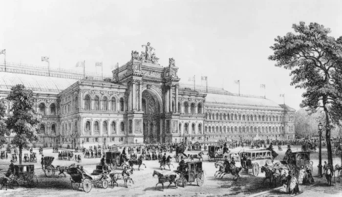 Framed Print : 1855 Paris World Fair