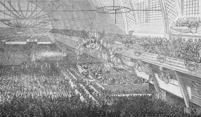 Framed Print : 1884 Democratic National Convention Framed Print : 1884 Democratic National Convention