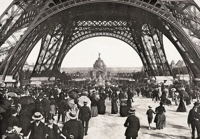 Framed Print : 1889 Paris Exposition