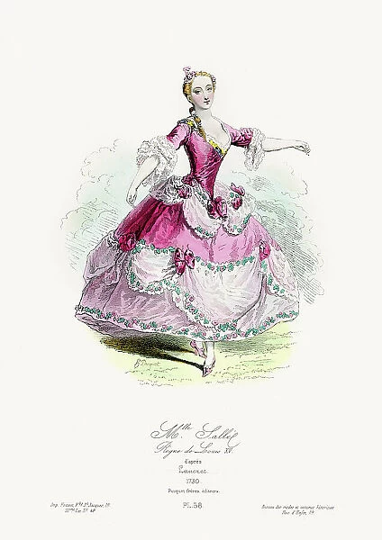 18th Century Fashion - Marie Salle