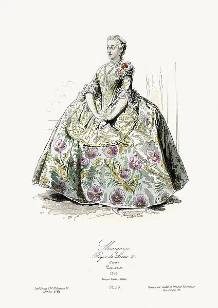 18th Century Fashion - Marquise