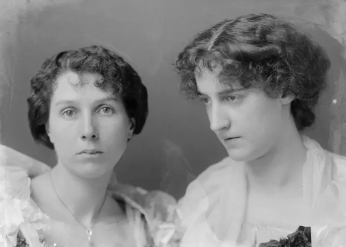 Framed Print : 1900s Ladies