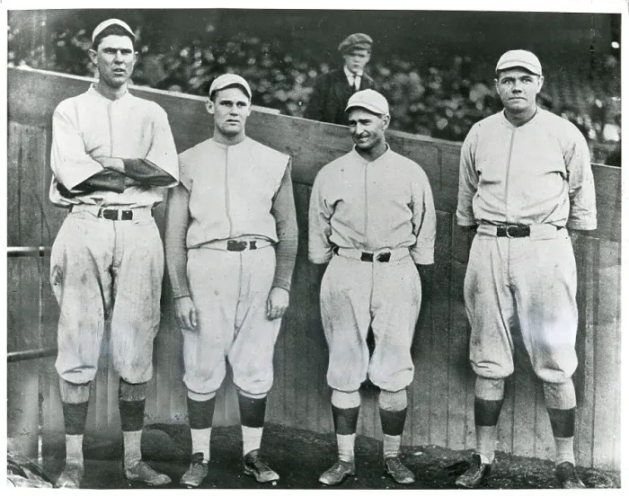 Framed Print : 1916 Red Sox Pitchers Framed Print : 1916 Red Sox Pitchers