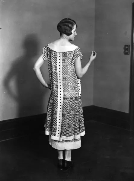 1920s Fashion Print: A Day Dress, 7th April 1925. Art Prints, Posters &  Puzzles from Fine Art Storehouse