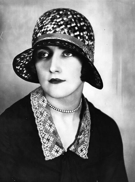1920s Hat. 1929: A 1920s cloche hat. (Photo by Sasha / Hulton Archive / Getty Images)