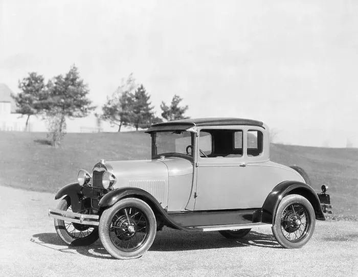 Framed Print : 1927 Ford Model A